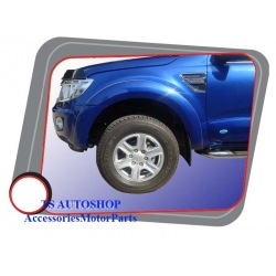 คิ้วล้อ รุ่น 4 ประตู ยกสูง ใส่รถกระบะ รุ่น 4 ประตู ยกสูง ใหม่ ฟอร์ด เรนเจอร์ All New Ford Ranger 2012 งานดิบ